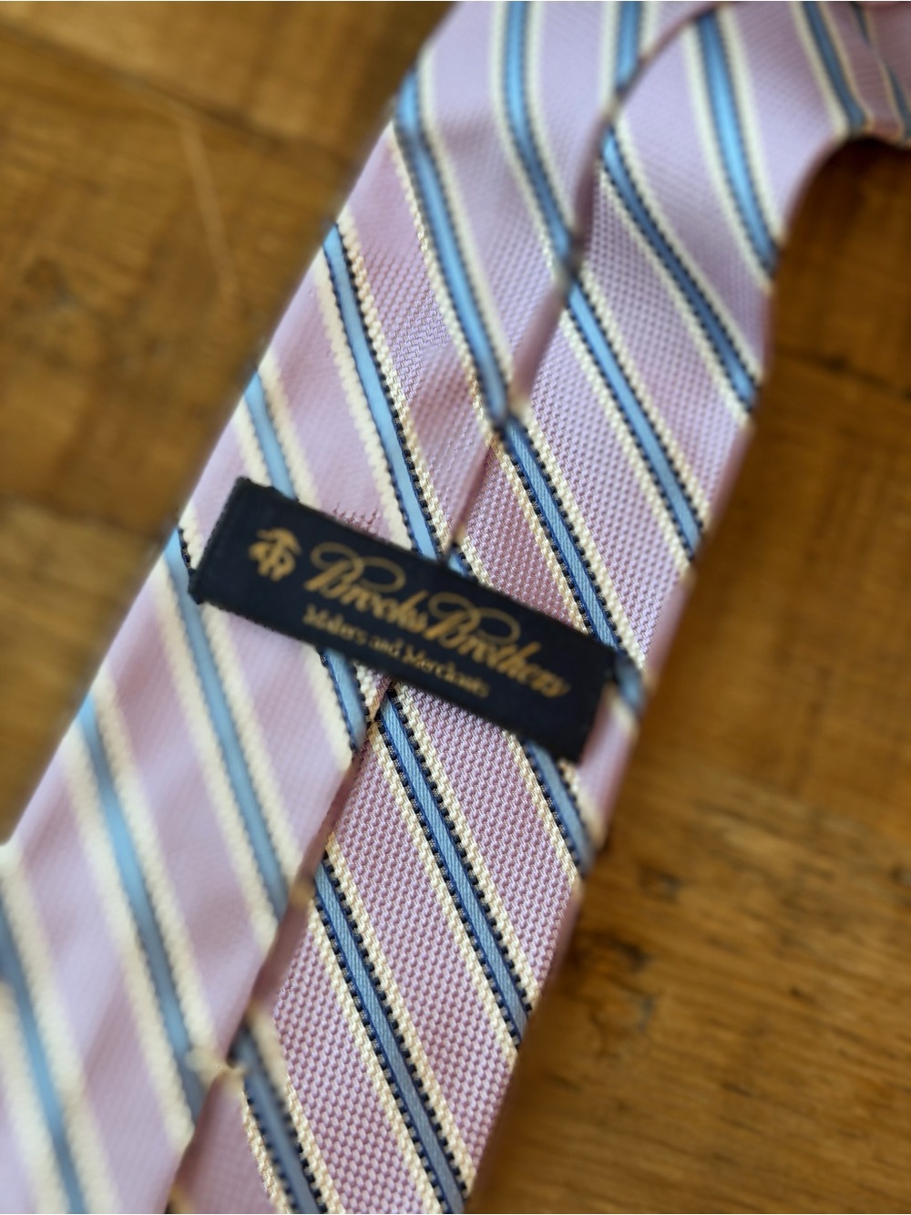 Brooks Brothers Makers and Merchants Men’s Tie. Striped | Luxury | Designer - Picture 4 of 7